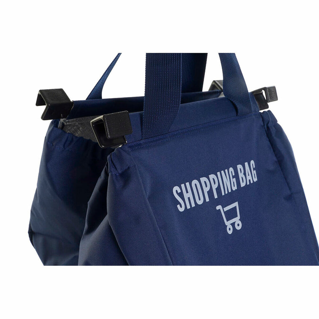 Cool Bag DKD Home Decor Green Navy Blue 24 x 27 x 29 cm (2 Units)
