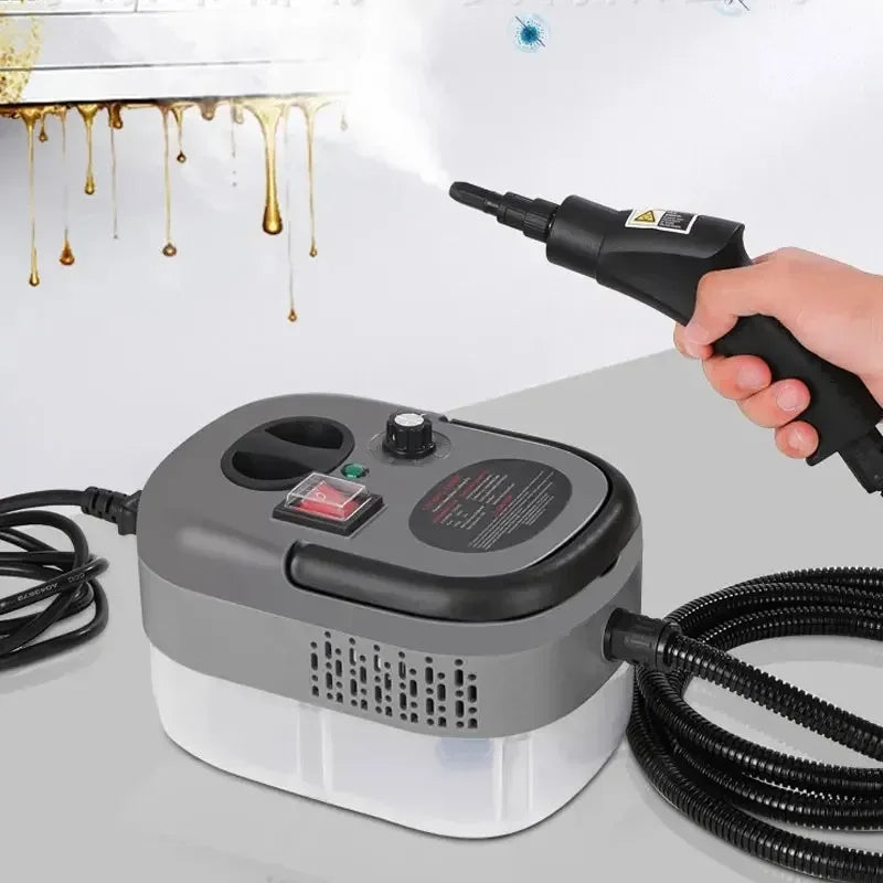 2500W Steam Cleaner Portable High Temperature Sterilization Pressure Jet Washer Machine for Home Car Kitchen Air Conditioner Digispots