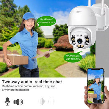 3MP HD 4G Outdoor Security Camera – WiFi-Free, Night Vision & Two-Way Audio