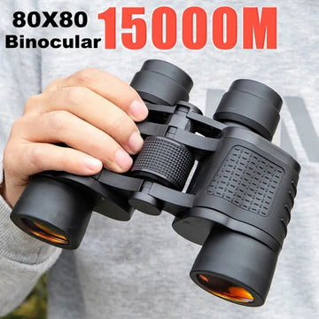 Professional Binoculars 80x80 – HD, 15000m Long Range & Low-Light Night Vision