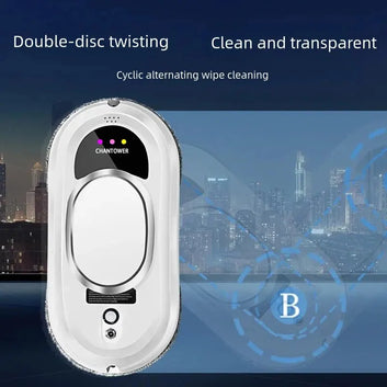 Smart Window Cleaning Robot – Automatic Glass Cleaner with Remote Control