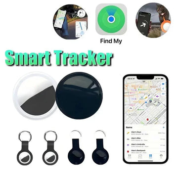 Mini GPS Bluetooth Tracker – Find My Compatible, Anti-Loss Device for Keys, Bags & Pets