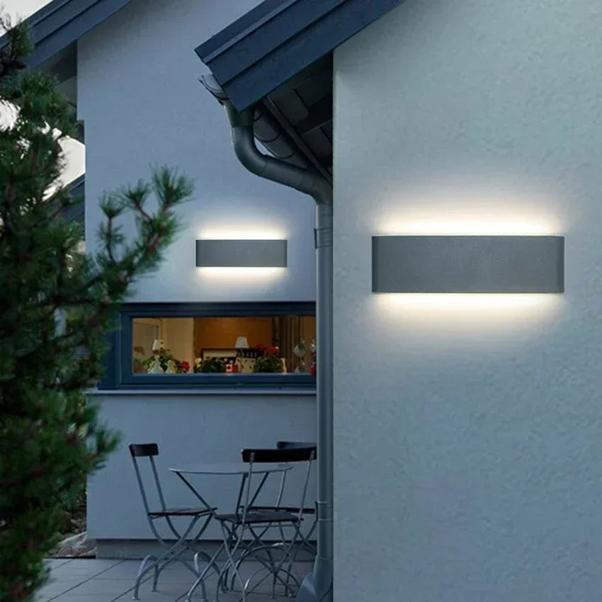 Led Up and Down Wall Lamp Outdoor  Light Waterproof  Sconce AC90-260V AU11 Digispots