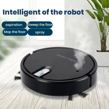 5-in-1 Smart Robot Vacuum – Sweep, Vacuum, Mop & Spray with Auto Navigation