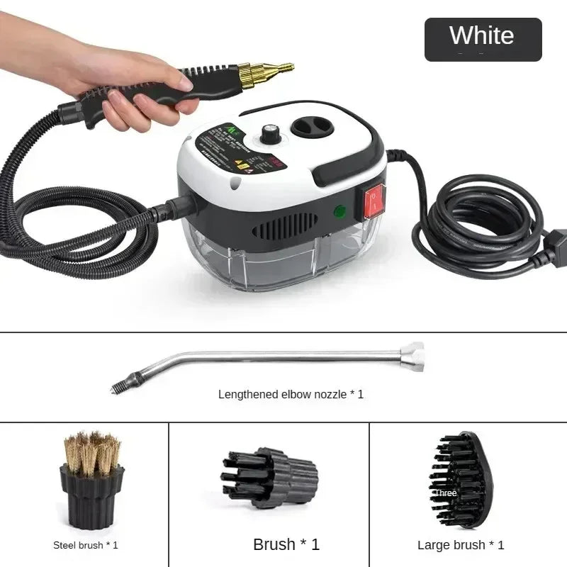 2500W Steam Cleaner Portable High Temperature Sterilization Pressure Jet Washer Machine for Home Car Kitchen Air Conditioner Digispots