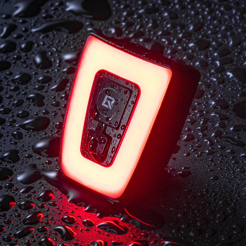 ROCKBROS Bike Light Waterproof Cycling Helmet Taillight Lantern For Bicycle LED USB Rechargeable Safety Night Riding Rear Light Digispots