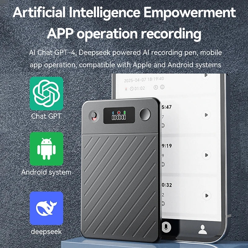AI Voice Recorder with ChatGPT Smart Transcription Summarization and Translation Intelligent Audio Recorder for Lecture Meetings Digispots