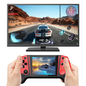 Retro Handheld Game Console – 3.5" Screen, 500 Built-in Games, 1200mAh Battery