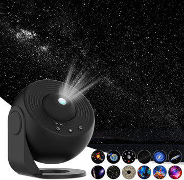12-in-1 Star Projector Night Light – 4K HD Planetarium, 360° Rotate Galaxy Lamp for Kids & Bedroom Digispots