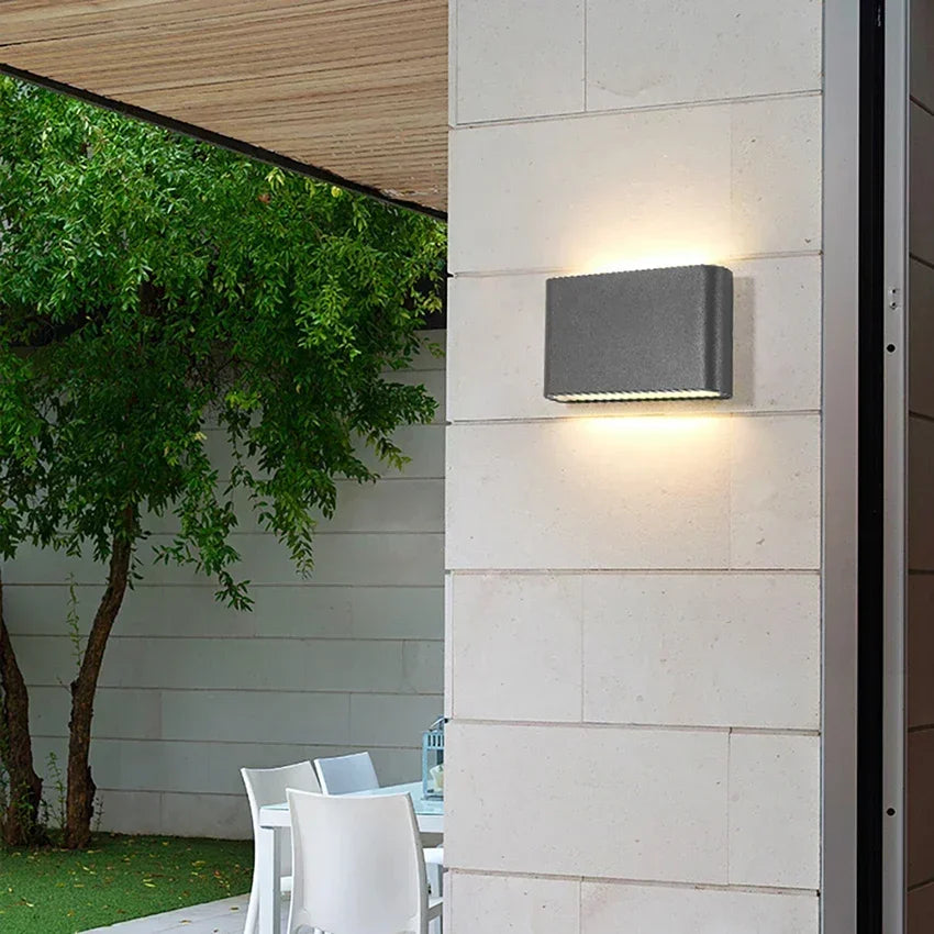 Led Up and Down Wall Lamp Outdoor  Light Waterproof  Sconce AC90-260V AU11 Digispots