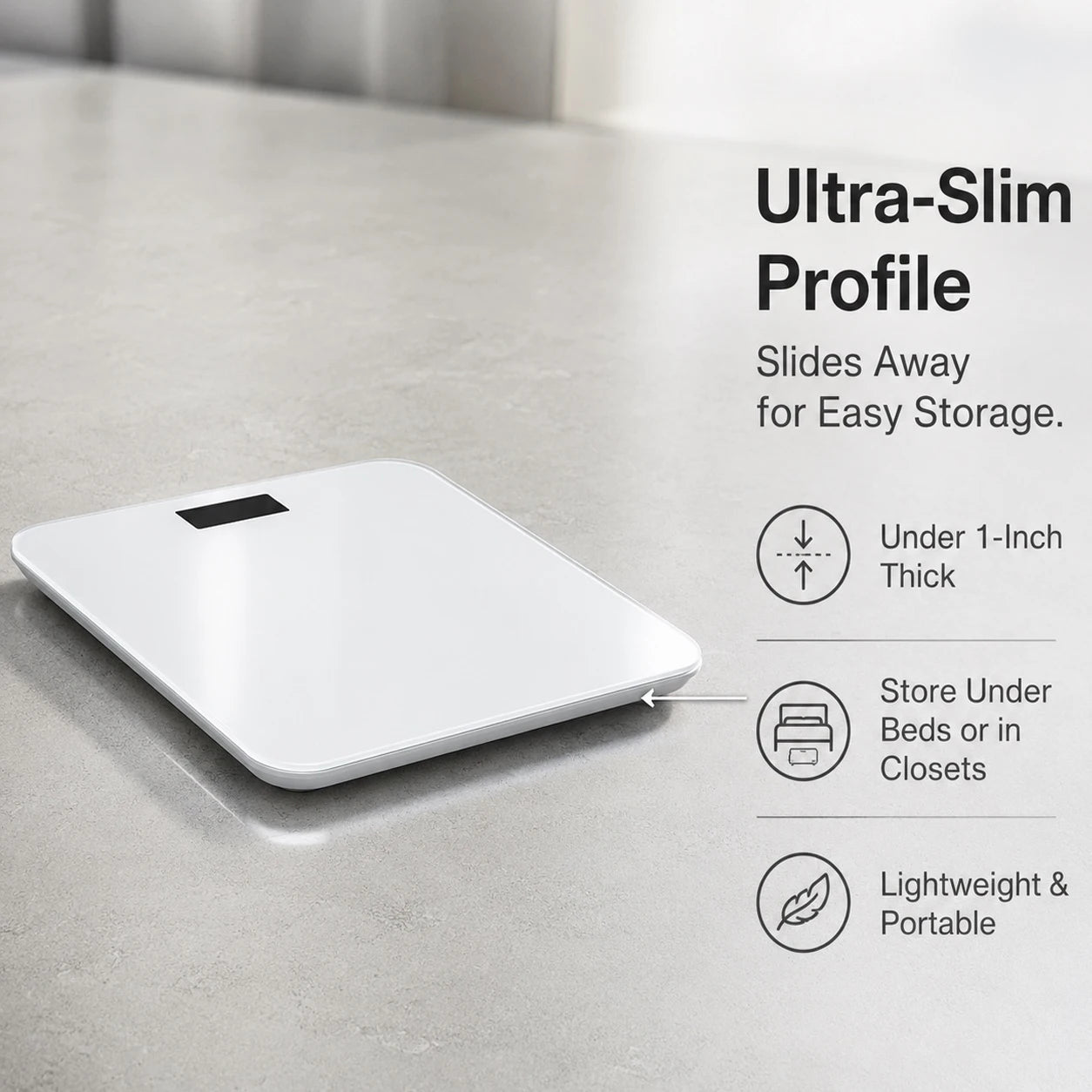 Digital weight scale, high-precision bathroom scale, digital display function, weight scale, bathroom scale, body scale Digispots