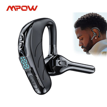 Mpow X13 Single Wireless Bluetooth Headset – Hands-Free, 25Hr Battery