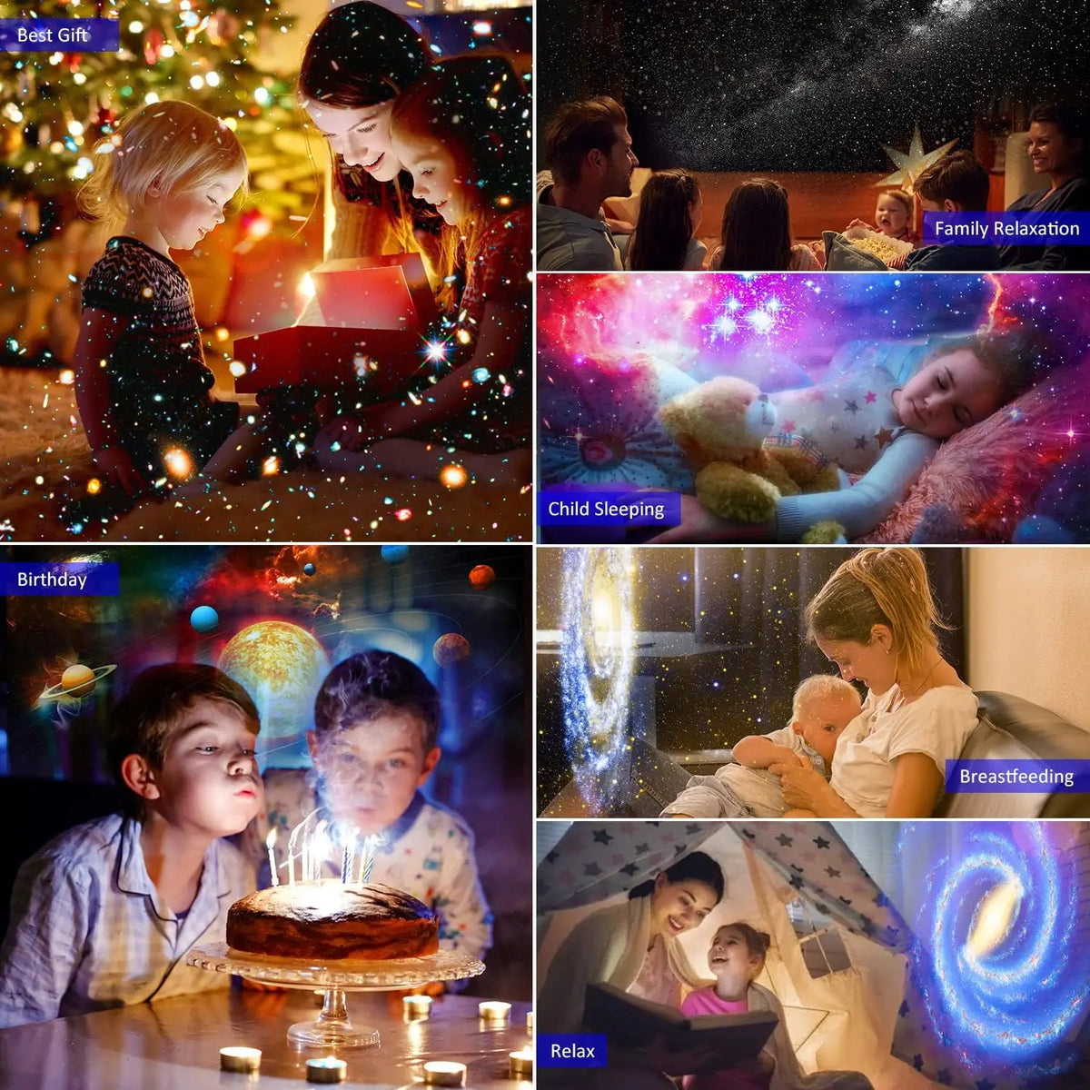 12-in-1 Star Projector Night Light – 4K HD Planetarium, 360° Rotate Galaxy Lamp for Kids & Bedroom Digispots