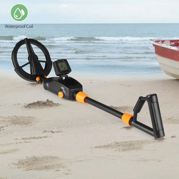 Metal Gold Detector – Waterproof Pinpointer Treasure Hunter with Vibration & Audio Alert
