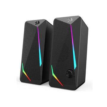 Altavoces de escritorio Redragon GS510 Waltz RGB – Estéreo de 2.0 canales con 4 modos de retroiluminación LED