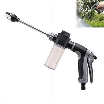 High-Pressure Car Wash Water Gun – Foam Spray Nozzle for Car, Garden & RV Cleaning
