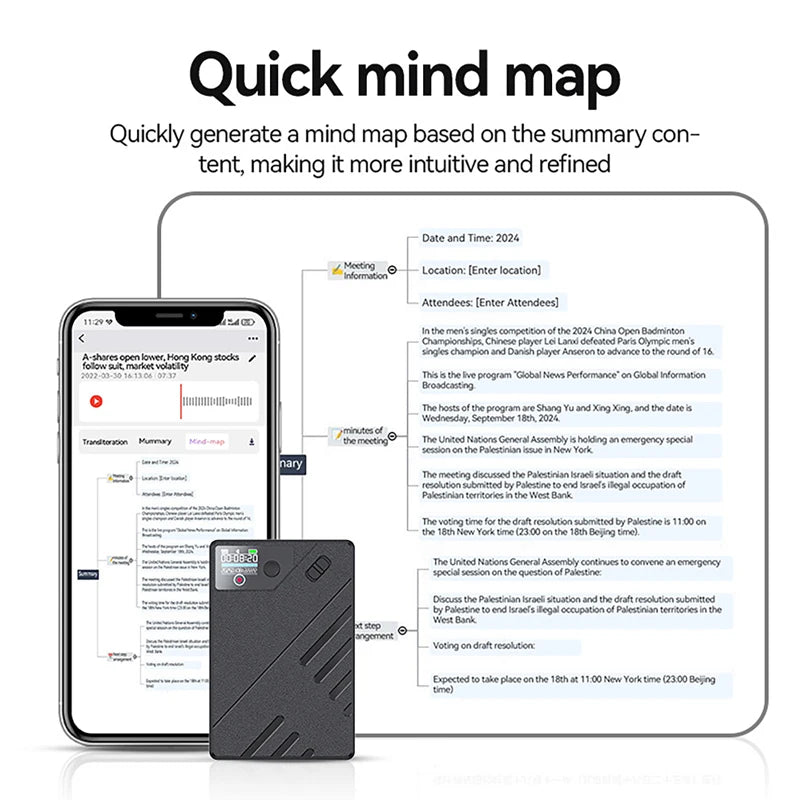 AI Voice Recorder – ChatGPT App, Mind Map, Real-Time Transcription & Phone Call Recording Digispots