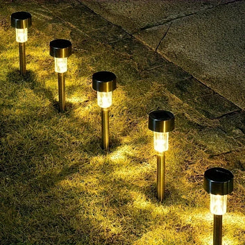 Solar Garden Path Lights – Outdoor Waterproof LED Landscape Lights for Yard & Lawn
