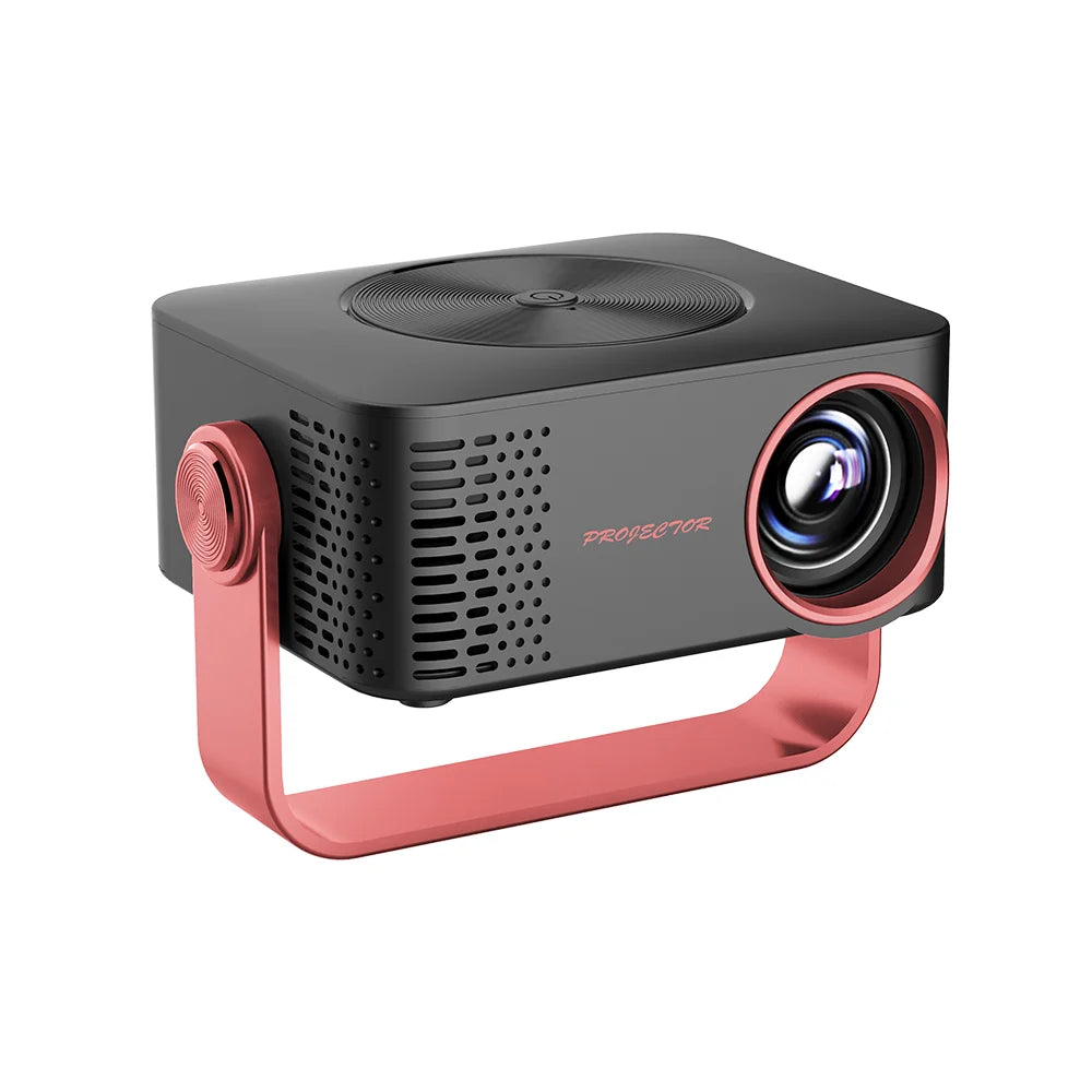 2025 New 1080P Mini Beamer Portable LED projector with Wi-Fi USB HDMI for Mobile Phone Laptop Home Theater Black Digispots