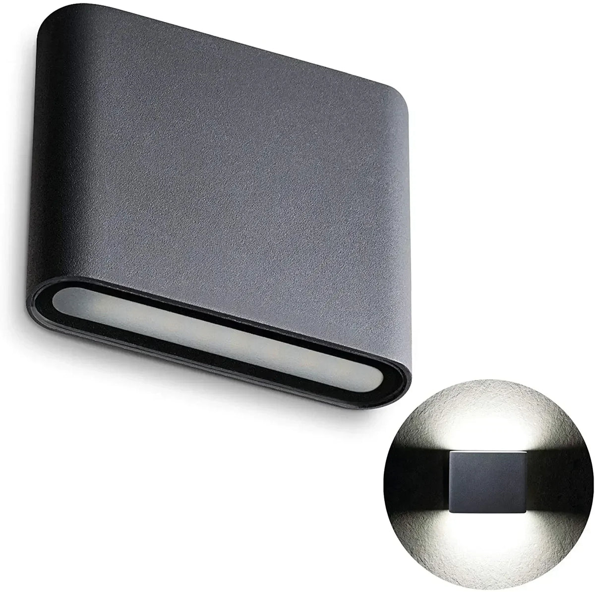 Led Up and Down Wall Lamp Outdoor  Light Waterproof  Sconce AC90-260V AU11 Digispots