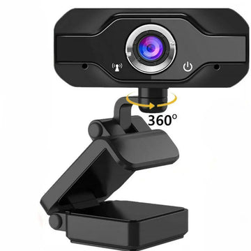 4K USB Webcam with Microphone – 60fps HD Camera for PC, Zoom & Video Conferencing