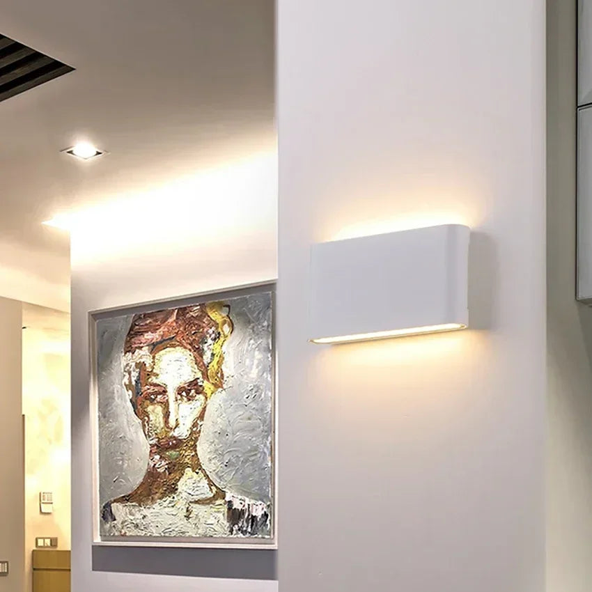 Led Up and Down Wall Lamp Outdoor  Light Waterproof  Sconce AC90-260V AU11 Digispots