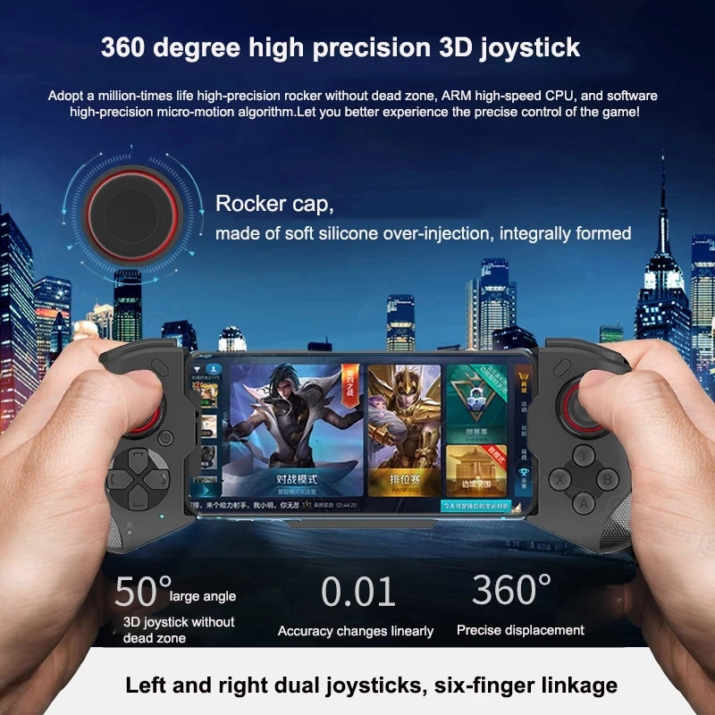 Mobile Gaming Gamepad – Bluetooth Controller for iPhone & Android Digispots